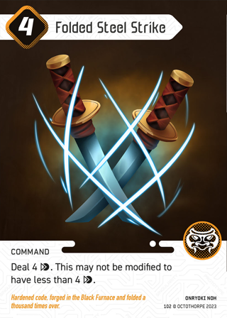 Folded Steel Strike