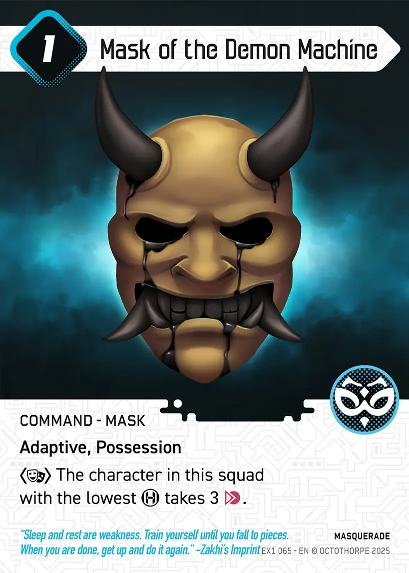 Mask of the Demon Machine