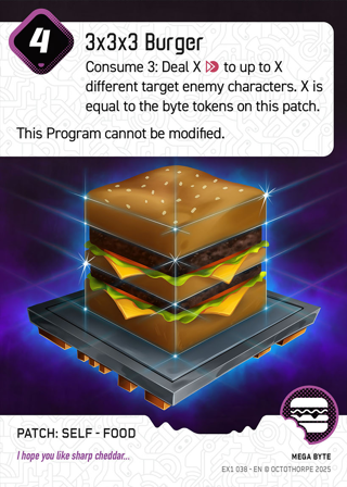 3X3x3 Burger