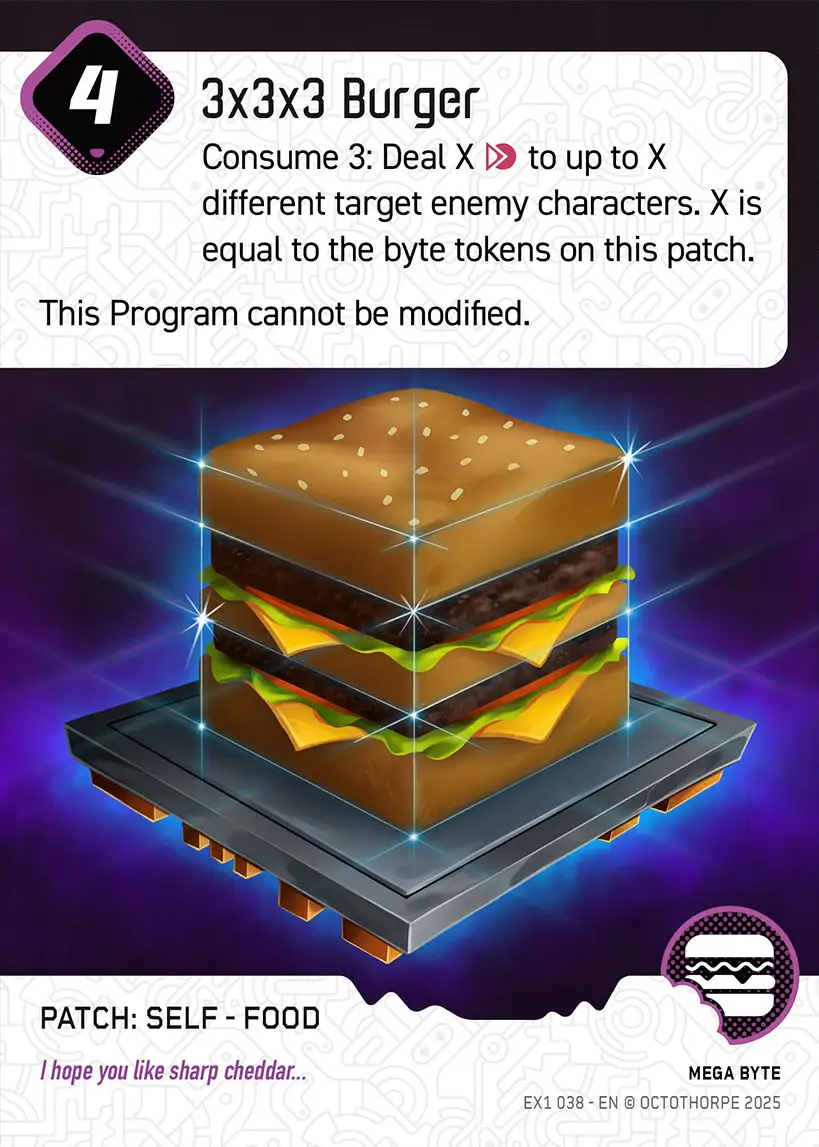 3x3x3 Burger