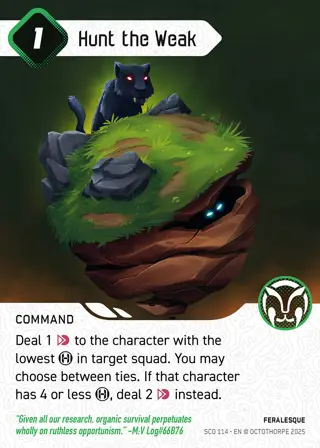 Hunt the Weak