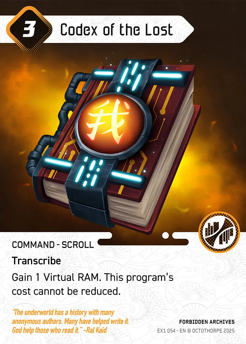 Codex of the Lost