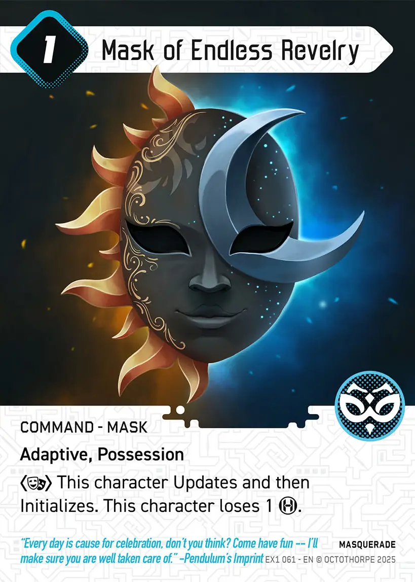 Mask of Endless Revelry