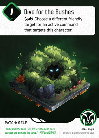 Dive for the Bushes